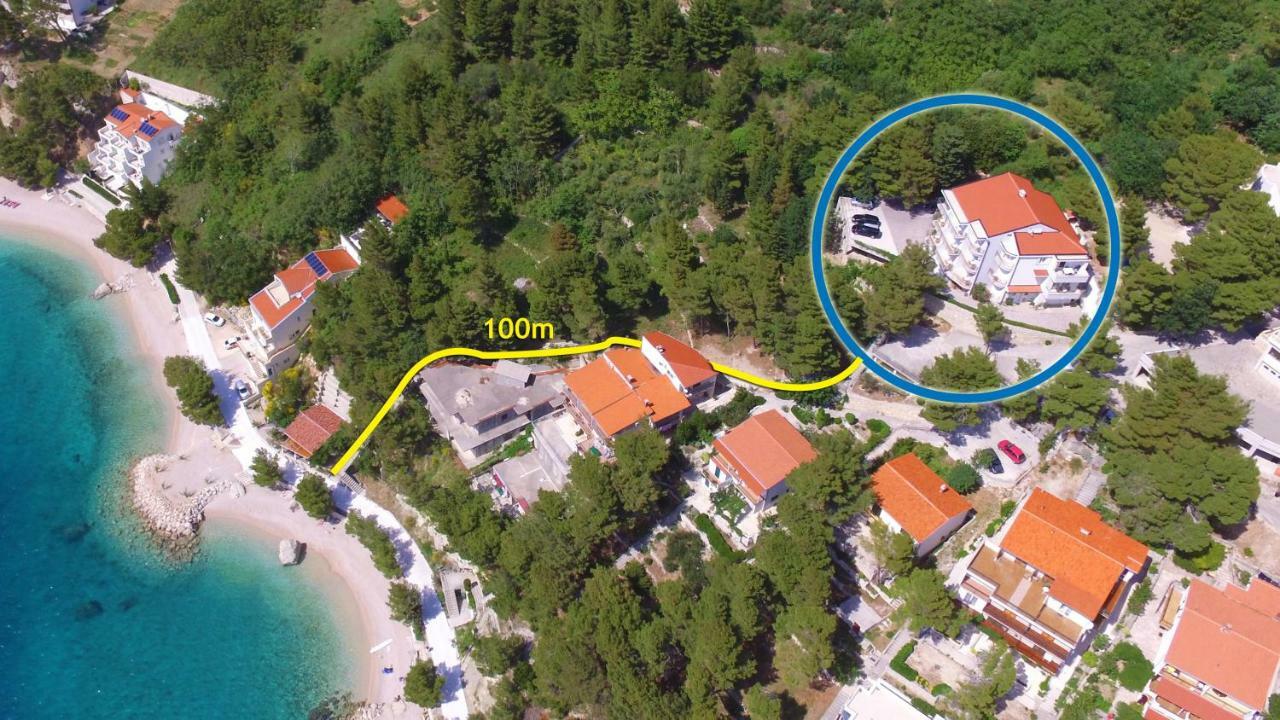 Sea View Apartment Gin Brela Luaran gambar